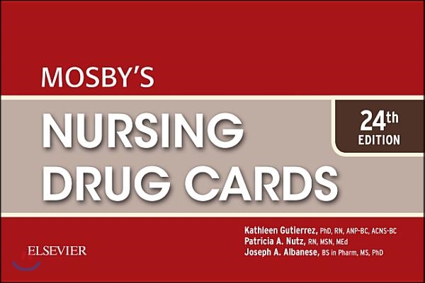 Mosby&#39;s Nursing Drug Cards