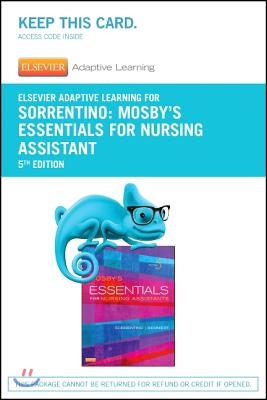 Elsevier Adaptive Learning for Mosby's Essentials for Nursing Assistants Access Code