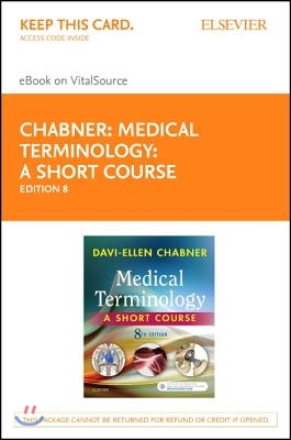 Medical Terminology - Elsevier Ebook on Vitalsource Retail Access Card