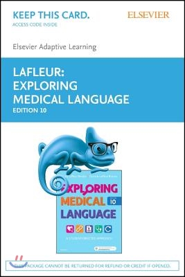 Elsevier Adaptive Learning for Exploring Medical Language Access Card