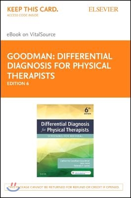 Differential Diagnosis for Physical Therapists-eBook on VitalSource Access Code