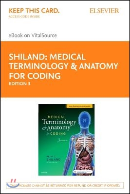 Medical Terminology &amp; Anatomy for Coding - Elsevier Ebook on Vitalsource Access Card