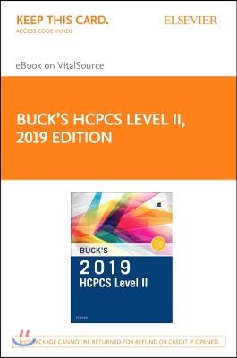 Buck's 2019 HCPCS Level II Elsevier eBook on VitalSource Access Card