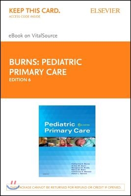 Pediatric Primary Care - Elsevier E-Book on VitalSource