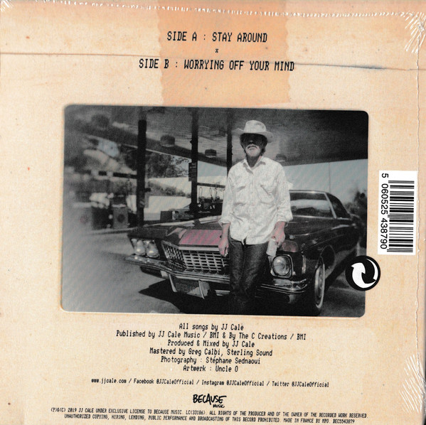 J.J. Cale (제이 제이 케일) - Stay Around [7인치 싱글 LP]