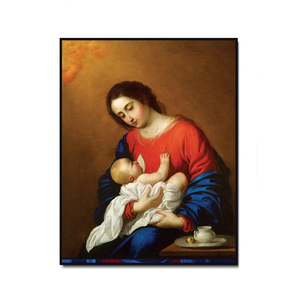 수르바란 : 성모 마리아와 아기 예수 Madonna and Child