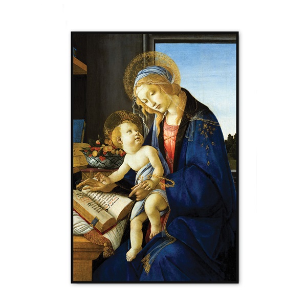보티첼리 : 책의 성모 (아기 예수를 가르치는 성모 마리아) The Book of Madonna (The Virgin and Child)