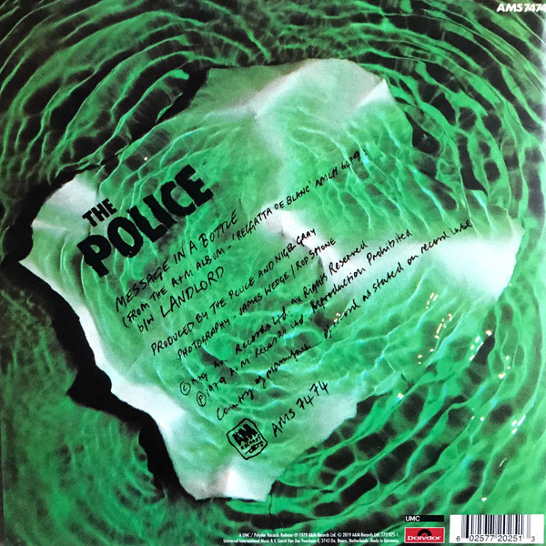 Police (폴리스) - Message In A Bottle [7인치 그린 & 블루 컬러 Vinyl]