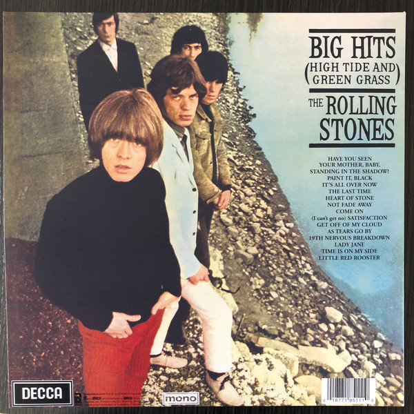 Rolling Stones (롤링 스톤스) - Big Hits (High Tide And Green Grass) [그린 컬러 LP]