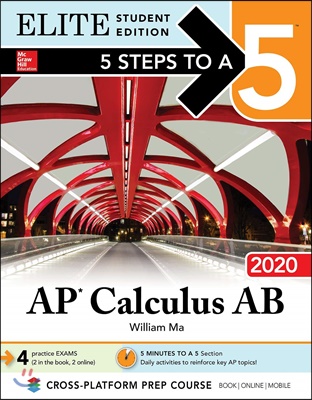 5 Steps to a 5: AP Calculus AB 2020 Elite Student Edition (Paperback)