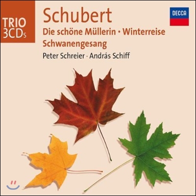 Peter Schreier / Andras Schiff 슈베르트: 겨울 나그네ㆍ백조의 노래 등 (Schubert : Winterreise D 911)