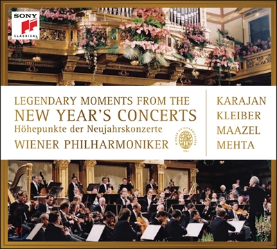 빈 신년음악회의 전설적인 순간들 (Legendary Moments from the New Year's Concerts) (3CD+1DVD)