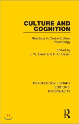 Culture and Cognition