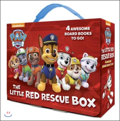 The Little Red Rescue Box (Paw Patrol): 4 Board Books