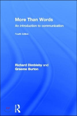 More Than Words: An Introduction to Communication