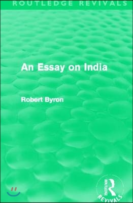 Essay on India (Routledge Revivals)