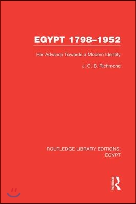 Egypt, 1798-1952 (RLE Egypt)