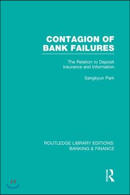 Contagion of Bank Failures (RLE Banking & Finance)