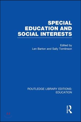 Special Education and Social Interests (RLE Edu M)