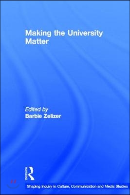 Making the University Matter