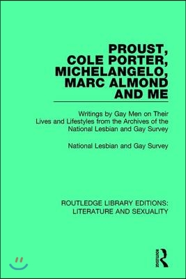 Proust, Cole Porter, Michelangelo, Marc Almond and Me