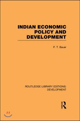 Indian Economic Policy and Development