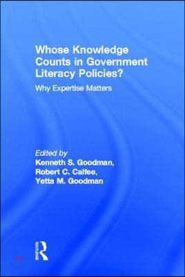 Whose Knowledge Counts in Government Literacy Policies?