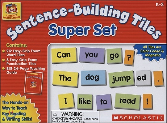 Sentence-Building Tiles Super Set