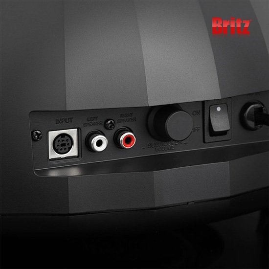 브리츠 BZ-MC50BT 인테리어 2.1채널 블루투스 스피커