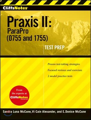 Cliffsnotes Praxis II: Parapro (0755 And 1755) - 예스24