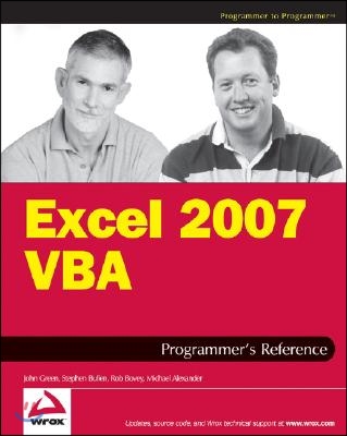 Excel 2007 Vba Programmer&#39;s Reference