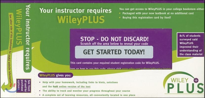 Wiley Plus Stand-alone to Accompany Anatomy And Physiology