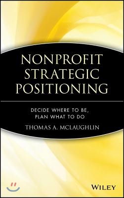 Nonprofit Strategic Positioning: Decide Where to Be, Plan What to Do