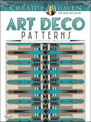 Creative Haven Art Deco Patterns Coloring Book