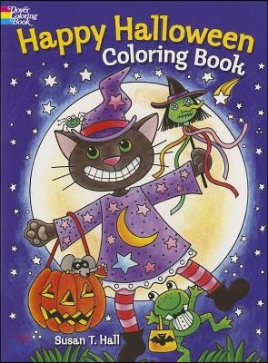 Happy Halloween Coloring Book