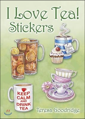 I Love Tea! Stickers