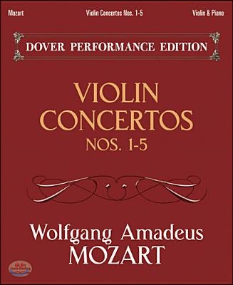 Violin Concertos Nos. 1-5: With Separate Violin Part