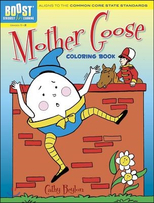 Boost Mother Goose Coloring Book