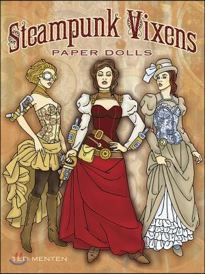 Steampunk Vixens Paper Dolls