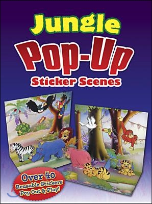 Jungle Pop-Up Sticker Scenes