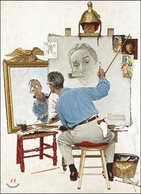 Norman Rockwell&#39;s Triple Self-Portrait Notebook