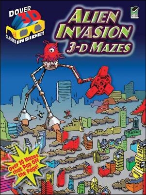 3-D Mazes Alien Invasion