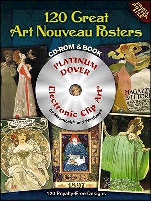 60 Great Art Nouveau Posters [With DVD]