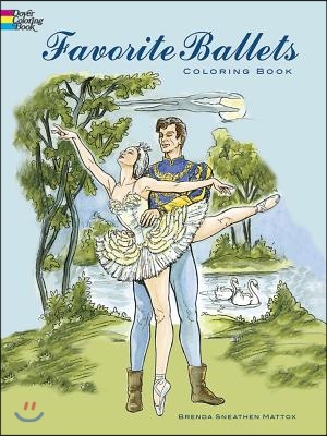 Ballet Costumes Coloring Book