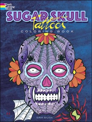 Sugar Skull Tattoos Coloring Book