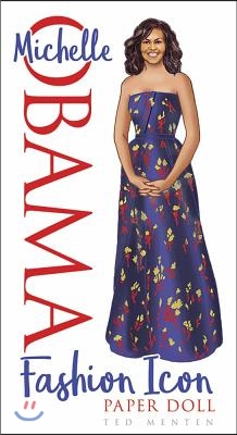 Michelle Obama Fashion Icon Paper Doll