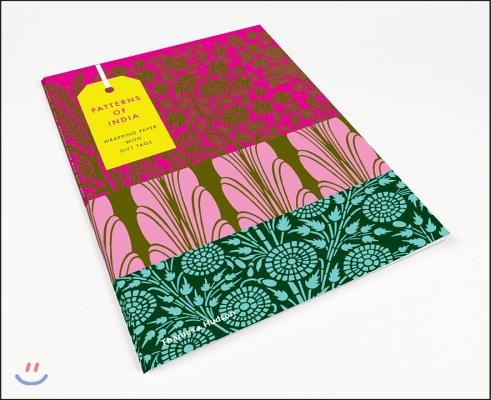 Patterns of India: 10 Sheets of Wrapping Paper with 12 Gift Tags