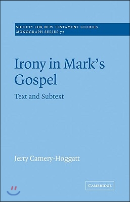 Irony in Mark&#39;s Gospel