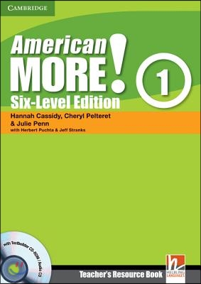 American More! Six-Level Edition Level 1 Teacher&#39;s Resource Book with Testbuilder CD-Rom/Audio CD