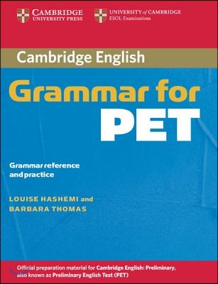 Cambridge Grammar for Pet Without Answers